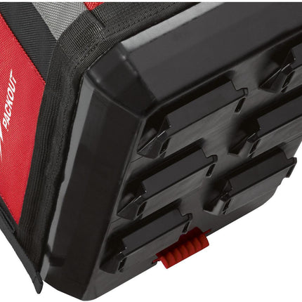 MILWAUKEE PACKOUT™ Werkzeugtasche aus Ballistic-Nylon, B430 x T400 x H250 mm