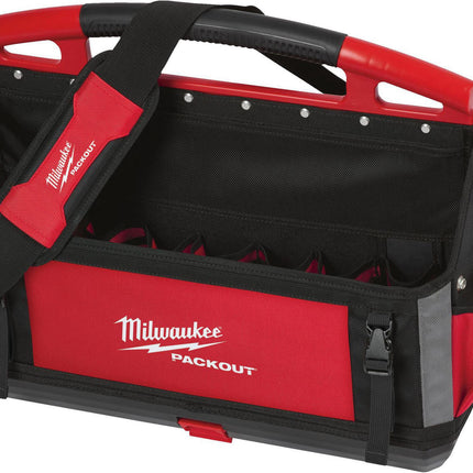 MILWAUKEE PACKOUT™ Werkzeugtasche aus Ballistic-Nylon, 430x500x280 mm, 32 Fächer