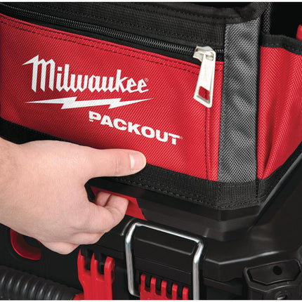 MILWAUKEE PACKOUT™ Werkzeugtasche aus Ballistic-Nylon, B320xT250xH300 mm