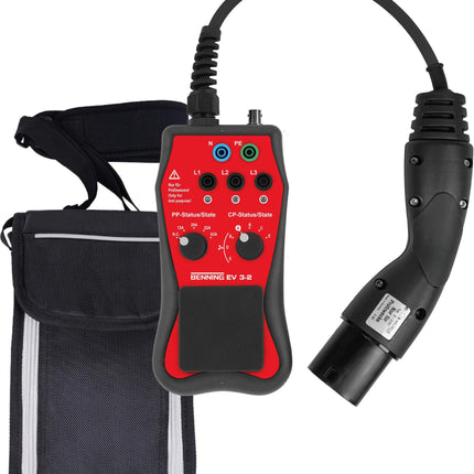 Gerätetester-Set IT 200, EV 3-2, L-Boxx Koffer von Benning