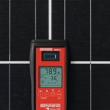 Benning PV 1-1+ Photovoltaik-Installationstester Set mit SUN 2, USB-Software und Funk