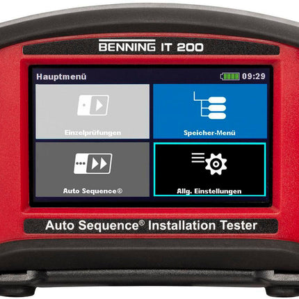 Gerätetester-Set IT 200, EV 3-2, L-Boxx Koffer von Benning