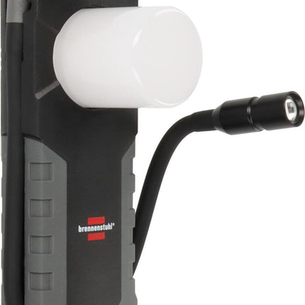 Brennenstuhl Akku-Handleuchte HL 1000 ACW – 1000 lm COB / 380 lm Spot, Li-Ion 3,7 V, 2,5 Ah
