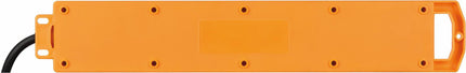 BRENNENSTUHL Steckdosenblock Super Solid SL 554, 5-fach, 16 A, 230 V, IP54, schwarz, 2 m H07RN-F Kabel
