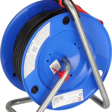 Kabeltrommel Garant 40m H07RN-F 3x1,5mm², IP44, 3 Schutzkontakt-Steckdosen, 230V – BRENNENSTUHL