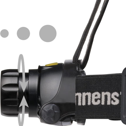 Brennenstuhl Akku-LED-Kopflampe SL 401 AF, 400 lm, IP44, mit Infrarot-Sensor