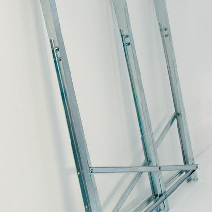 BRENNENSTUHL Sägebock MB 150S – stabiler Falt-Sägebock, galvanisch verzinkt, max. 150 kg – 8,4 kg