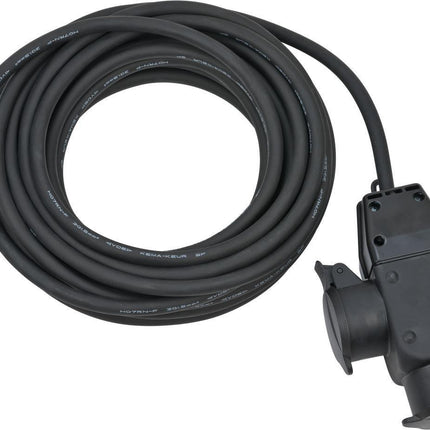BRENNENSTUHL Schutzkontaktverlängerung 230 V, 10 m, H07RN-F, IP44, schwarz