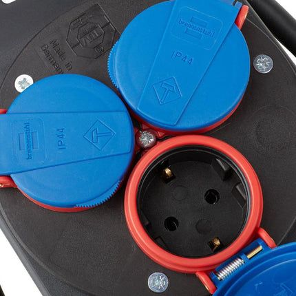 BRENNENSTUHL Stromverteiler 400V/16A mit 1x CEE 400V/16A und 3x 230V Steckdosen, 2m H07RN-F 5G1,5
