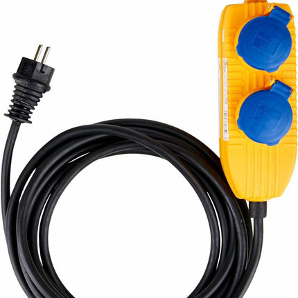 Brennenstuhl Schutzkontaktverlängerung mit Powerblock, 5m H07RN-F Kabel, IP54