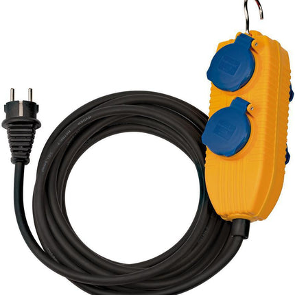 Brennenstuhl Schutzkontaktverlängerung mit Powerblock, 5m H07RN-F Kabel, IP54