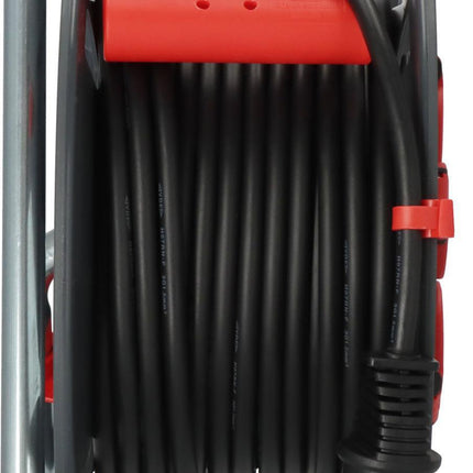 Kabeltrommel 300 KU 2100 25m Gummi-Neopren 3x1,5mm², IP44, 5 Steckdosen – BRENNENSTUHL