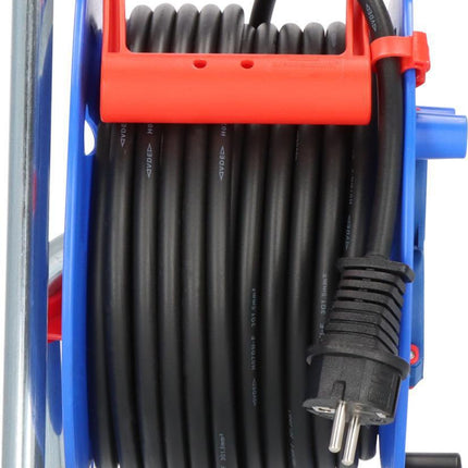 Brennenstuhl – Garant Kabeltrommel 25m Gummi-Neopren, IP44, 3 Steckdosen, 230V, 16A