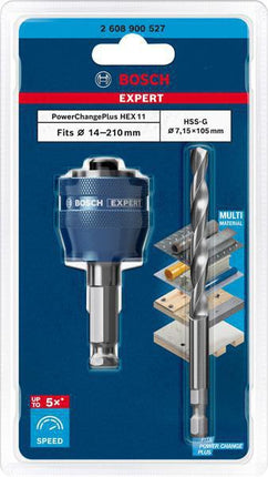 BOSCH Power-Change Plus Adapter für HSS-G-Bohrer, 11 mm, für Lochsägen