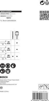 BOSCH Power-Change Plus Adapter für HSS-G-Bohrer, 11 mm, für Lochsägen