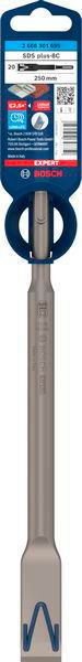 Flachmeißel EXPERT SDS plus-8C L.250mm B.20mm SDS plus 1 St.BOSCH – Beton, Ziegelstein, Länge 250 mm, Breite 20 mm