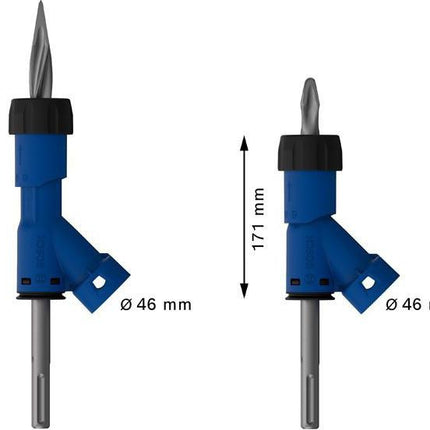 Bosch EXPERT SDS Clean max Spitzmeißel-Adapter, SDS max, 400 mm