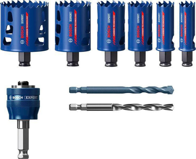 Lochsägen-Set – EXPERT Multi Material 22/25/35/40/51/68 mm von Bosch