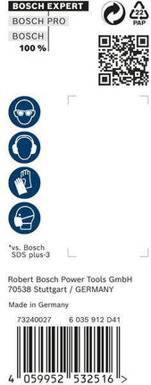 Bosch – Hammerbohrer Expert SDS-7X, Durchmesser 5 mm, Arbeitslänge 50 mm, Gesamtlänge 115 mm, SDS-plus, 30 Stück