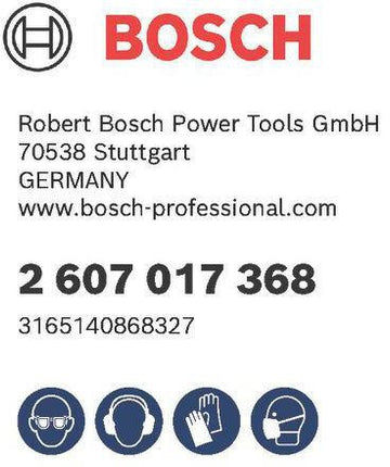 Bosch Meißel-Set 4-teilig 400 mm SDS-Max – Spitz- und Flachmeißel