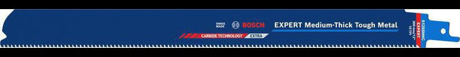 Bosch Säbelsägeblatt S1255HHC – Metall mittlerer Dicke 300 mm 25 mm Breite 1 Stück – Stahl