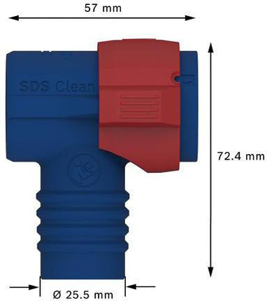 Bosch EXPERT SDS Clean plus Hammerbohrer-Anschluss – Systemzubehör für schnellen Bohrerwechsel