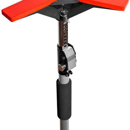 BESSEY Deckenstativ STE-DS für Rohr-Ø 25 und 28 mm – Vergrößerung der Abstützfläche, Schnelle, werkzeuglose Montage