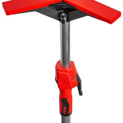 BESSEY Deckenstativ STE-DS für Rohr-Ø 25 und 28 mm – Vergrößerung der Abstützfläche, Schnelle, werkzeuglose Montage