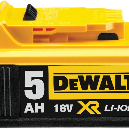 DEWALT Akku-Pack DCB184-XJ 18 V 5 Ah Lithium-Ionen mit Ladestandsanzeige