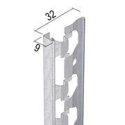 PROTEKTOR Abschlussprofil für den Innenputz (9 mm) - 1211