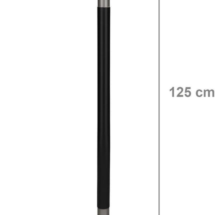 Fiskars Gärtnerspaten rund mit D-Griff, Borstahl, Stiellänge 1250 mm – 2070 g