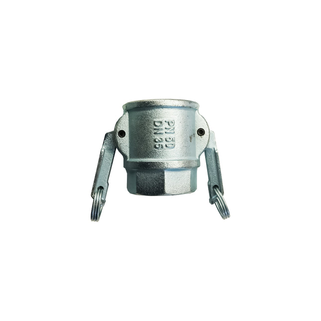 Kupplung PN50 - DN35 MT Stahl IG System 22 ohne Tülle  1/2 Zoll IG