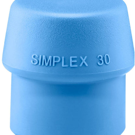 HALDER SIMPLEX Schonhammerkopf 30 mm TPE-soft blau weich Erwin Halder KG