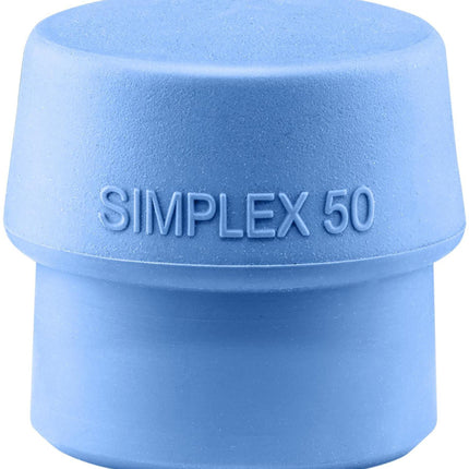 HALDER SIMPLEX Schonhammerkopf 30 mm TPE-soft blau weich Erwin Halder KG