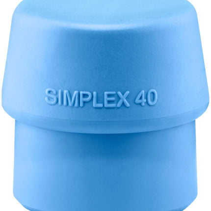 HALDER SIMPLEX Schonhammerkopf 30 mm TPE-soft blau weich Erwin Halder KG