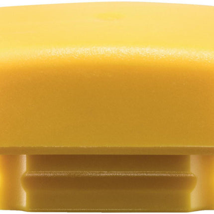HALDER Schonhammerkopf SECURAL Polyurethan gelb mittelhart 30x40 mm