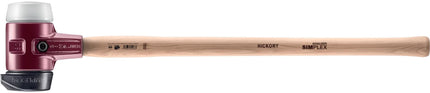 SIMPLEX Vorschlaghammer 3027.281, Kopf-Ø 80 mm, Länge 800 mm, 3220 g, mit Standfuß – HALDER