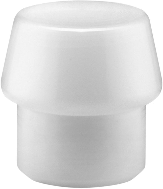 HALDER SIMPLEX Schonhammerkopf Superplastik weiß mittelhart, Ø 50 mm – 100 g, Ersatzkopf für Schonhammer, lose