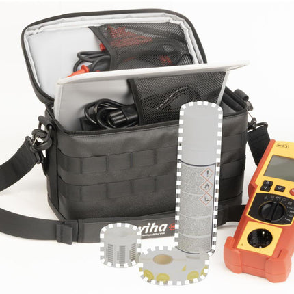 Wiha Gerätetester-Set PAT one in Tasche, L320xB210xH150 mm, für VDE 0701/0702 Prüfungen