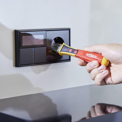 Wiha Spannungsprüfer SB 255-13, einpolig, 12–1000 V AC, berührungslos, mit LED-Taschenlampe