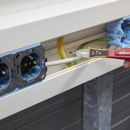 Wiha Spannungsprüfer SB 255-14, einpolig, 90–1000 V AC, berührungslos, mit LED-Anzeige
