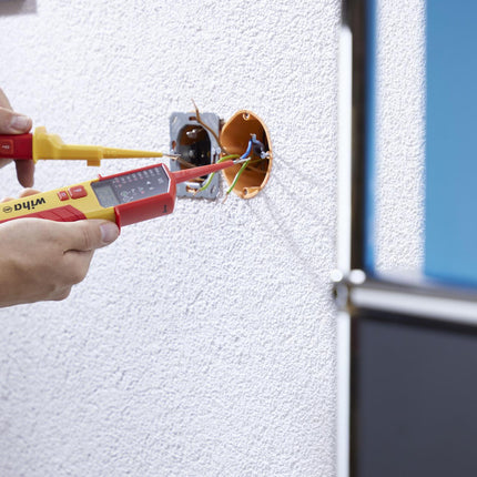 Wiha Spannungs-/Durchgangsprüfer 0,5-1000/0,5-1500 V AC/DC CAT III 1000V/CAT IV 600 V