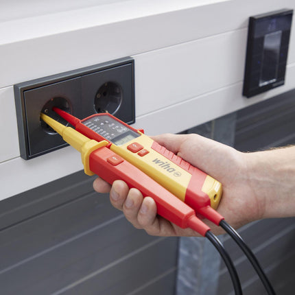 Wiha Spannungs-/Durchgangsprüfer 0,5-1000/0,5-1500 V AC/DC CAT III 1000V/CAT IV 600 V