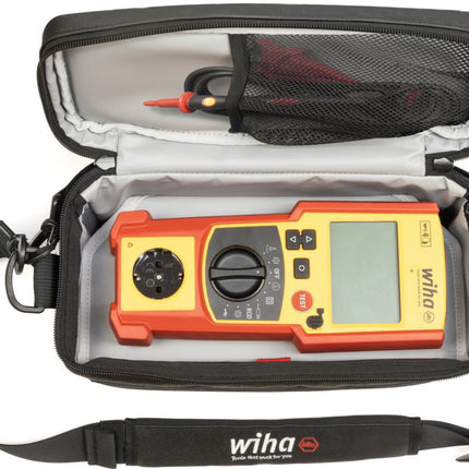 Wiha Gerätetester-Set PAT one in Tasche, L320xB210xH150 mm, für VDE 0701/0702 Prüfungen