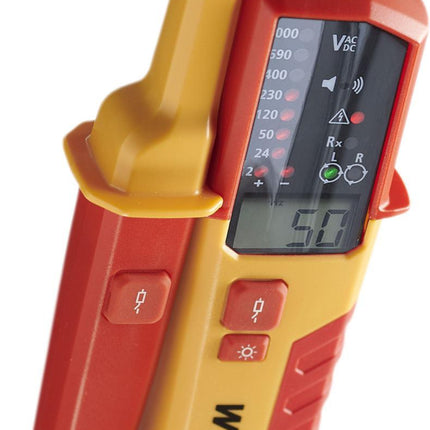 Wiha Spannungs-/Durchgangsprüfer 0,5-1000/0,5-1500 V AC/DC CAT III 1000V/CAT IV 600 V
