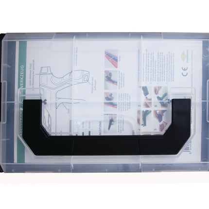 SAPISELCO Kabelbinderzange 210 mm, Arbeitsbereich 2,5–4,8 mm, inkl. Ersatzmesser