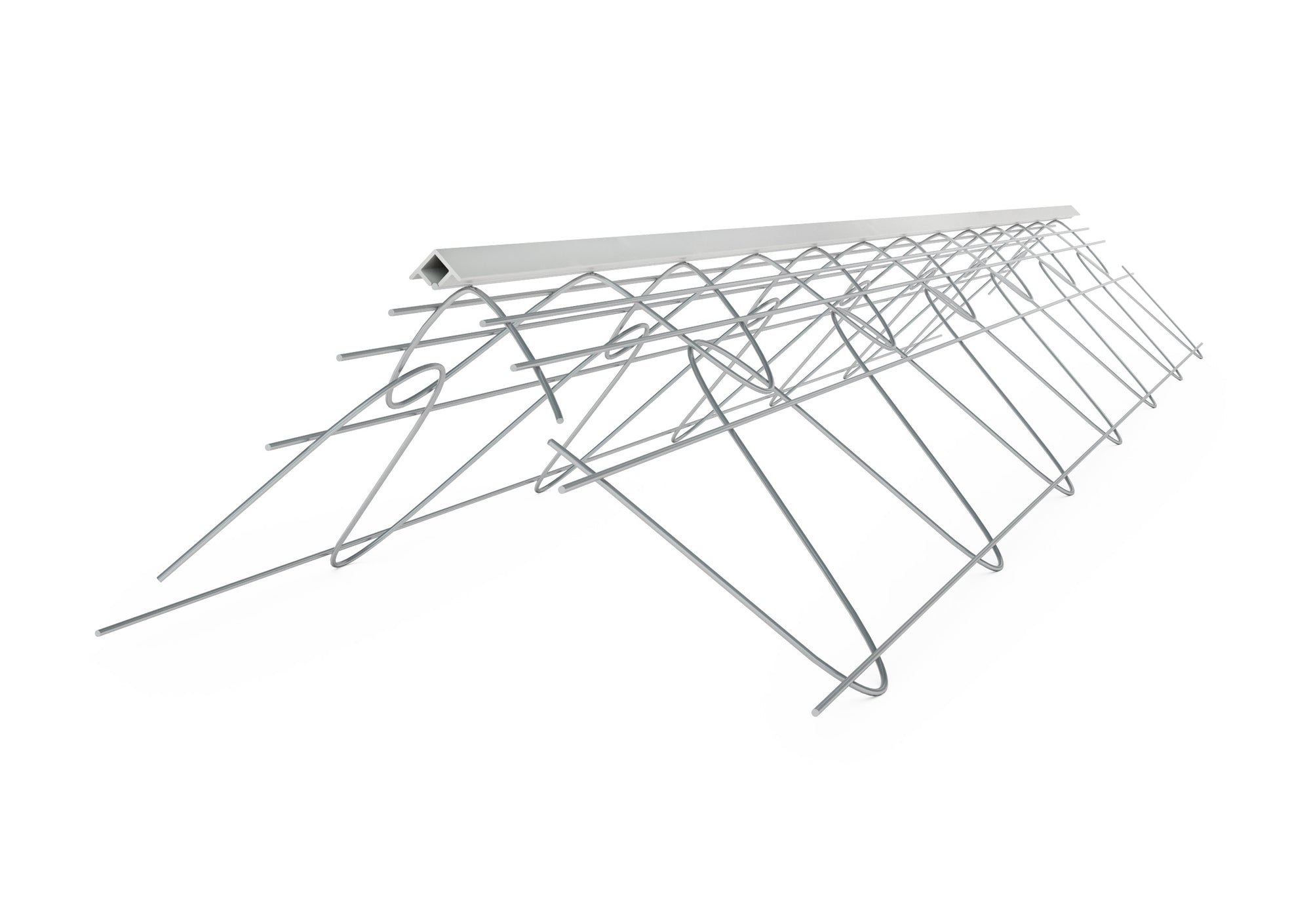Drahtrichtwinkel 1317 62 x 62 mm / APBK
mit PVC-Kante, für Rundbögen