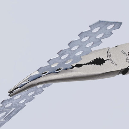 KNIPEX Montierzange Länge 280 mm poliert Kunststoffüberzug Spitze gerade