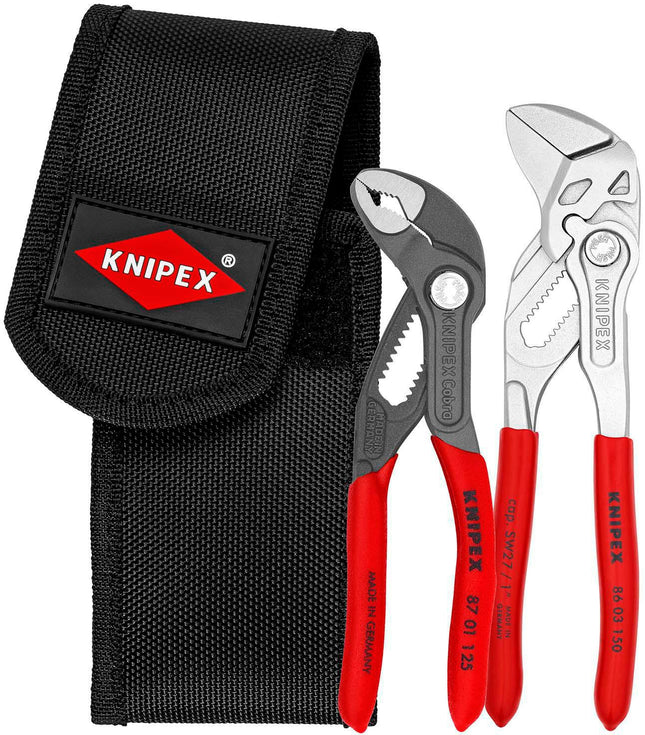 KNIPEX Zangensatz Minis 2-teilig in Gürteltasche