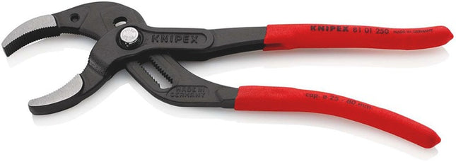 KNIPEX Syphon-/Connectorenzange Länge 250 mm Spannweite 25 - 80 mm verchromt